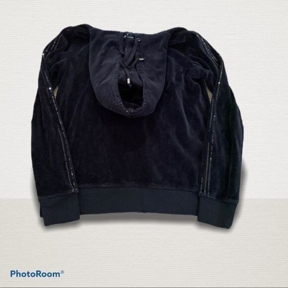 BCBG Maxazria Velour Embellished track suit Y2K - Picture 9 of 9